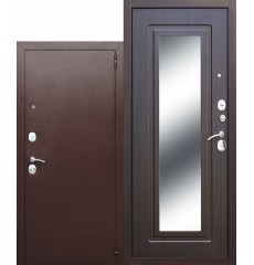 Металлическая входная дверь Царское зеркало Венге