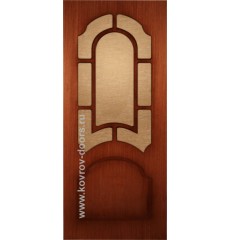Дверь деревянная межкомнатная СОНАТА макоре ПО