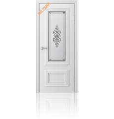 Дверь деревянная межкомнатная Caprica Неаполь Б.Эмаль