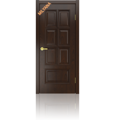 Дверь деревянная межкомнатная Caprica Палермо1 Красное