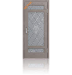 Дверь деревянная межкомнатная  Grace Клариса Т.Серый София