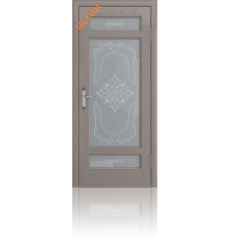 Дверь деревянная межкомнатная Grace Клариса Т.Серый Валенсия