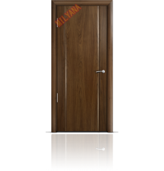 Дверь деревянная межкомнатная Omega2 Американский орех