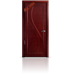 Дверь деревянная межкомнатная Stella Яна красное дерево