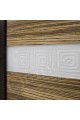 Дверь деревянная "Оникс" ПАРМА 3 зебрано