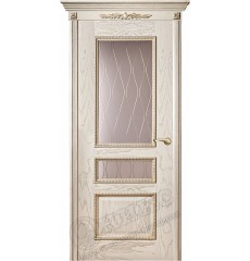 Дверь межкомнатная Версаль декор патина